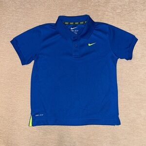 Nike ThermaFit Polo Kids Size 7